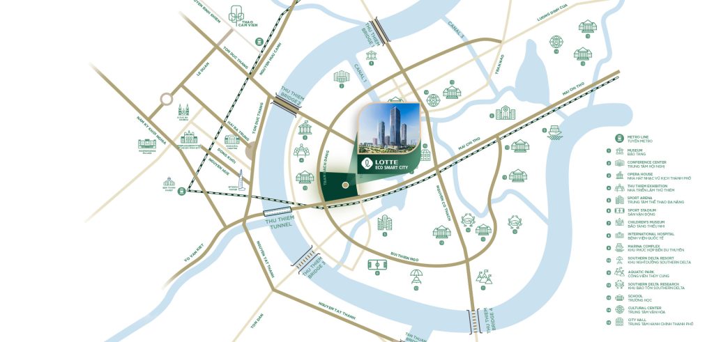 Vị Trí Của Lotte Eco Smart City
